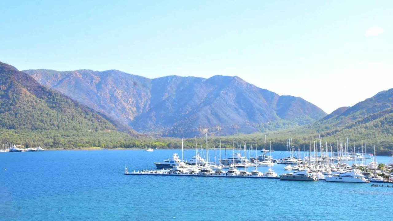 Marmaris'teki Orman Yangını 19 Saat Sonra Kontrol Altına Alındı (3)