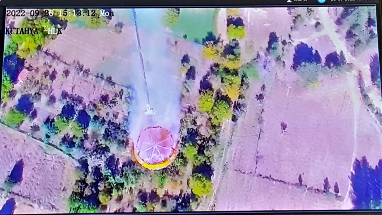 Kütahya’da Orman Yangını (1)