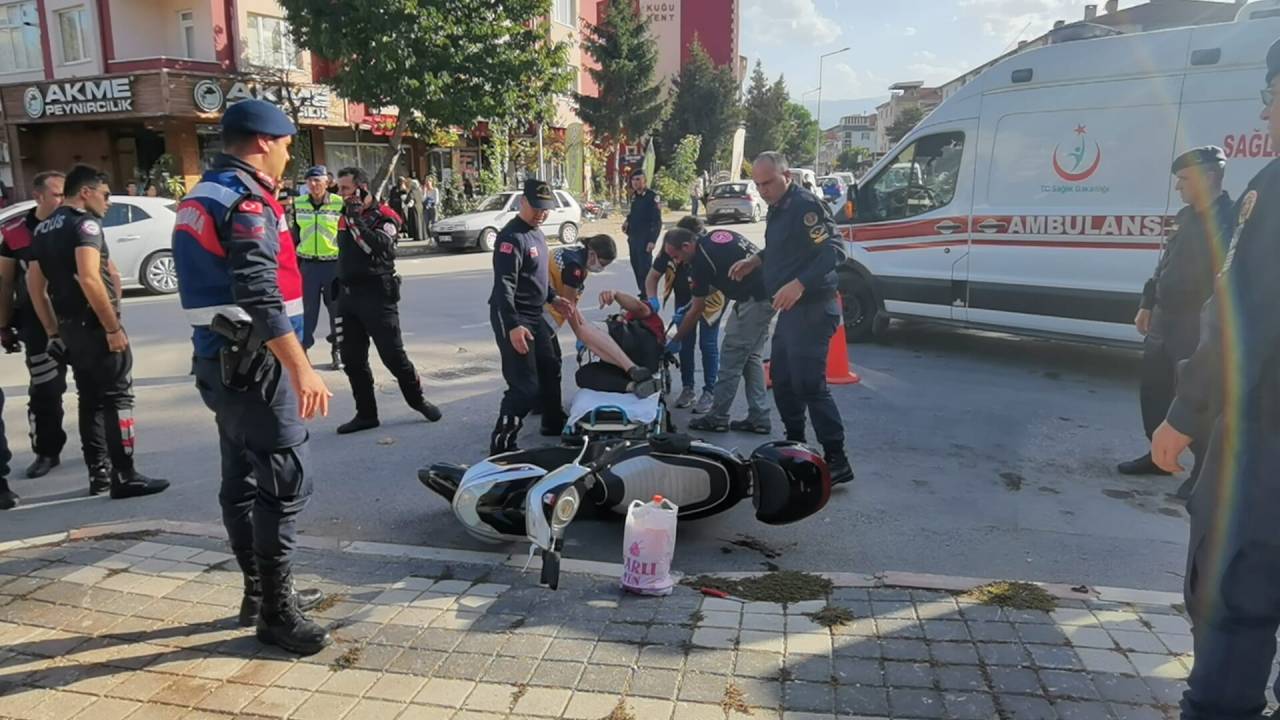 Elektrikli Bisikletliye Silahlı Saldırı Kamerada