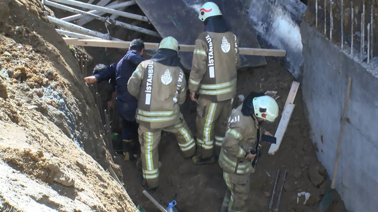 (geniş Haber) - Maltepe'de İnşaat Alanında Göçük: 2 Yaralı