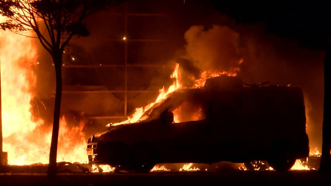 Bursa'da Et Ürünleri Tesisinde Yangın(1)