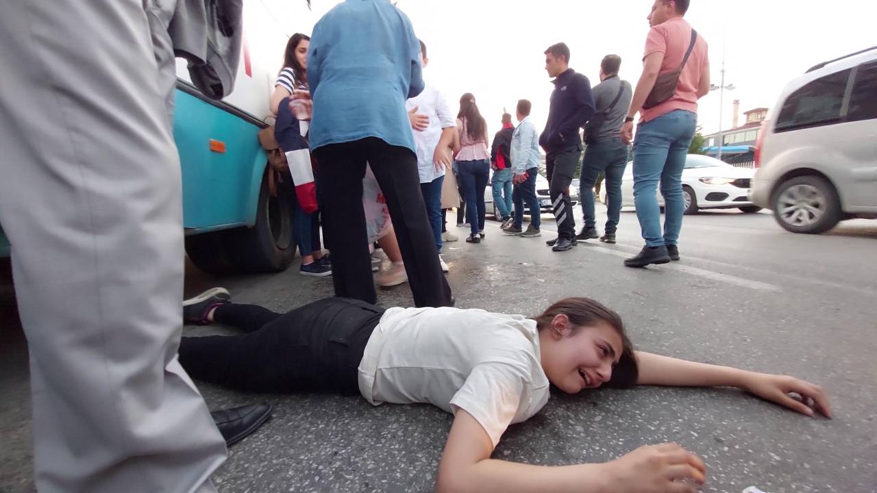 Kazazede Kız, Yardıma Koşanların Sözleriyle Ağladı