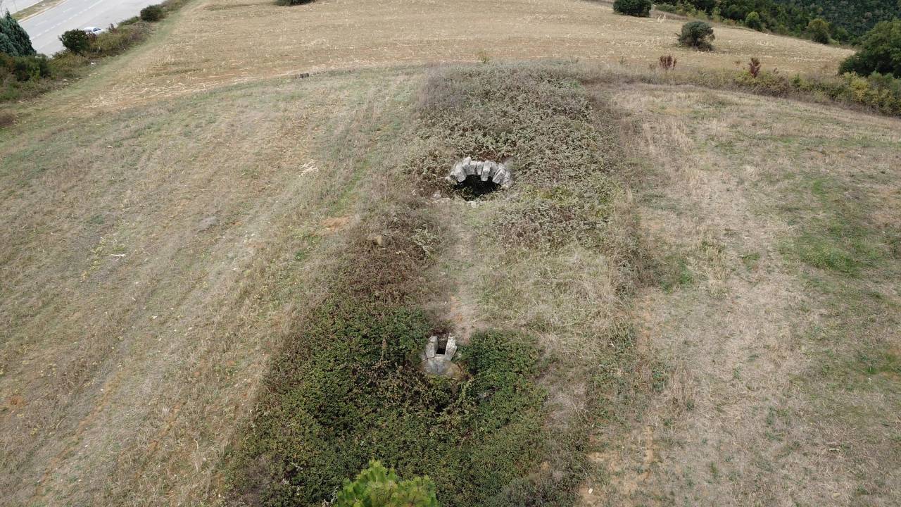 İzmit'te Tümülüslerde Defineci Talanı