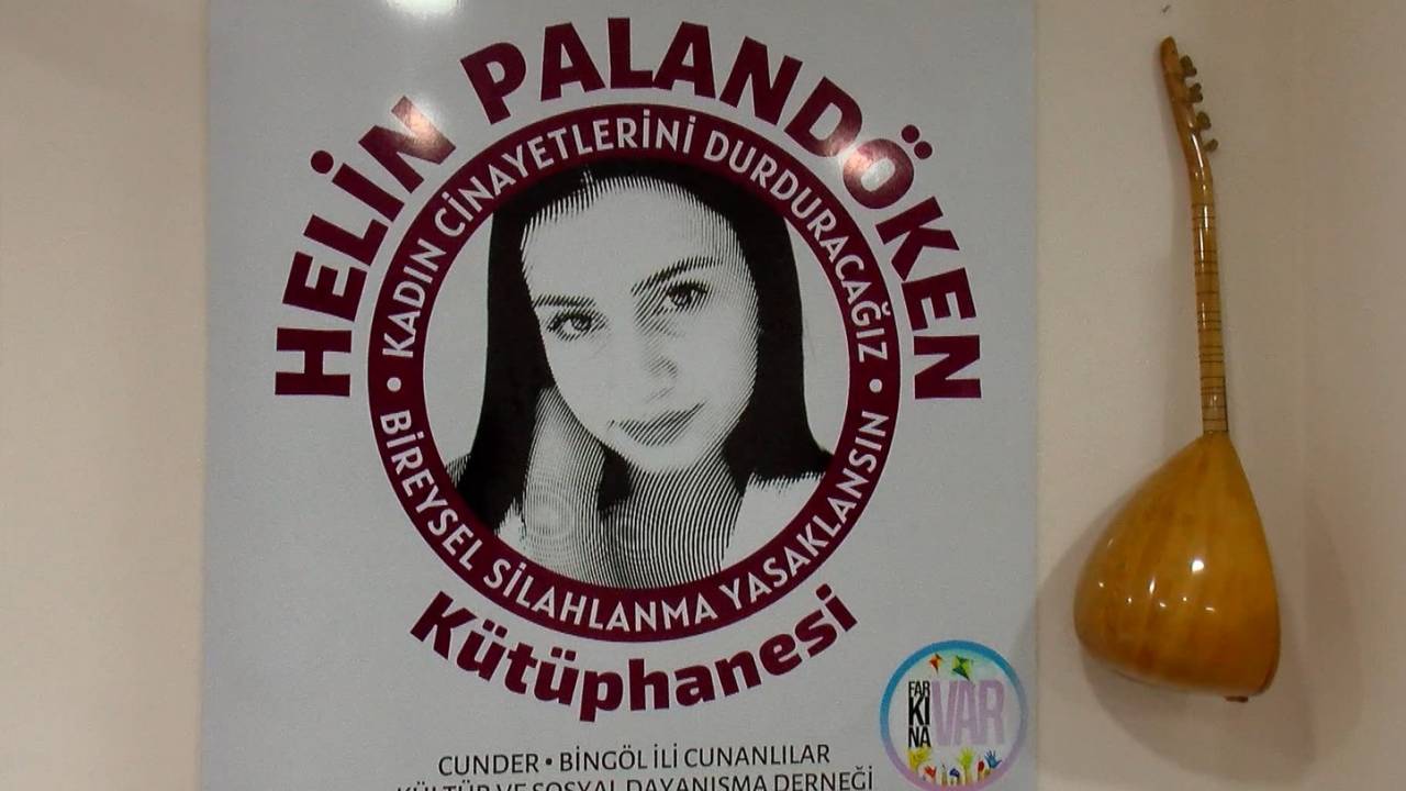 Öldürülen Lise Öğrencisi Helin Adına Kütüphane Açıldı