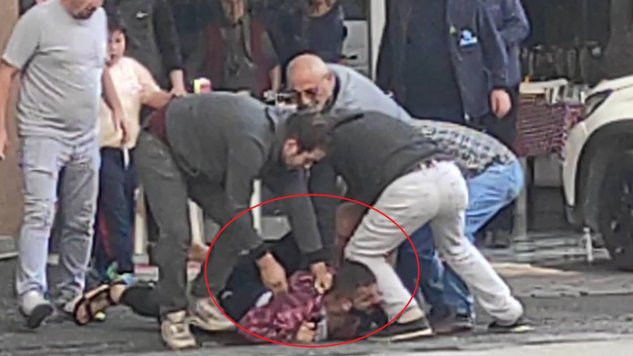 Bursa'da Silahlı Kavga Anı Kamerada; 1 Yaralı