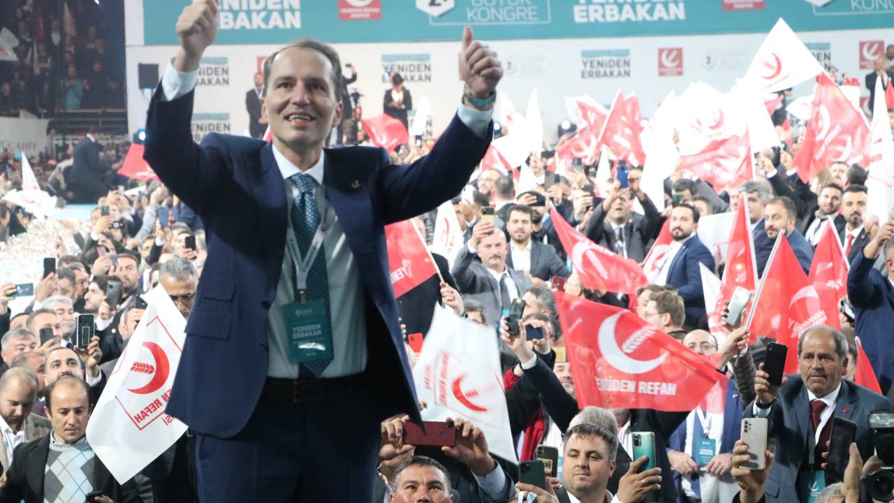 Fatih Erbakan, tekrar Yeniden Refah Partisi Genel Başkanı seçildi