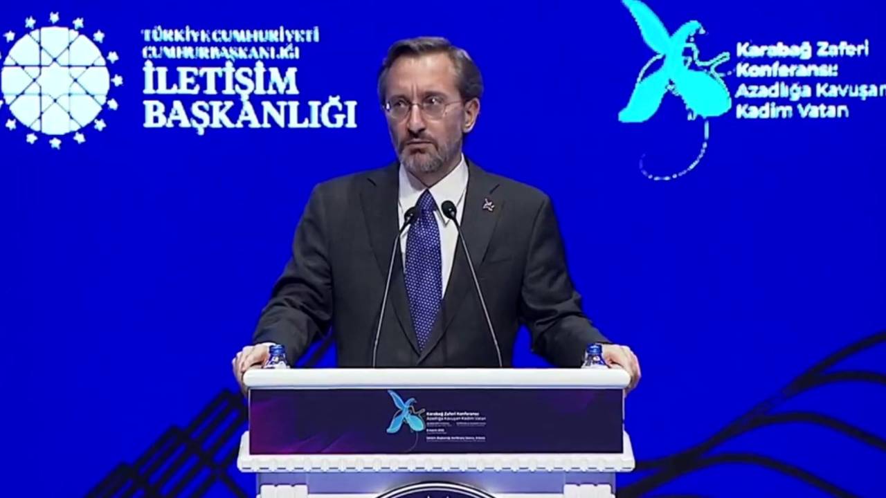 Fahrettin Altun: Karabağ'da enformasyon alanında işimiz bitmedi