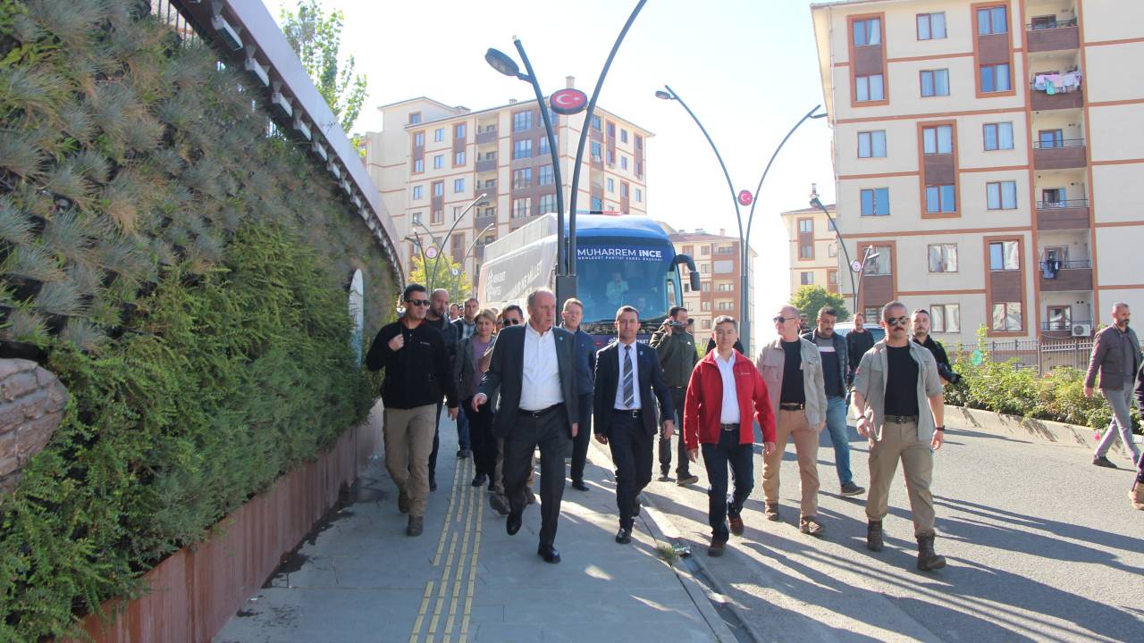 Muharrem İnce'den Şırnak’ta esnaf ziyareti