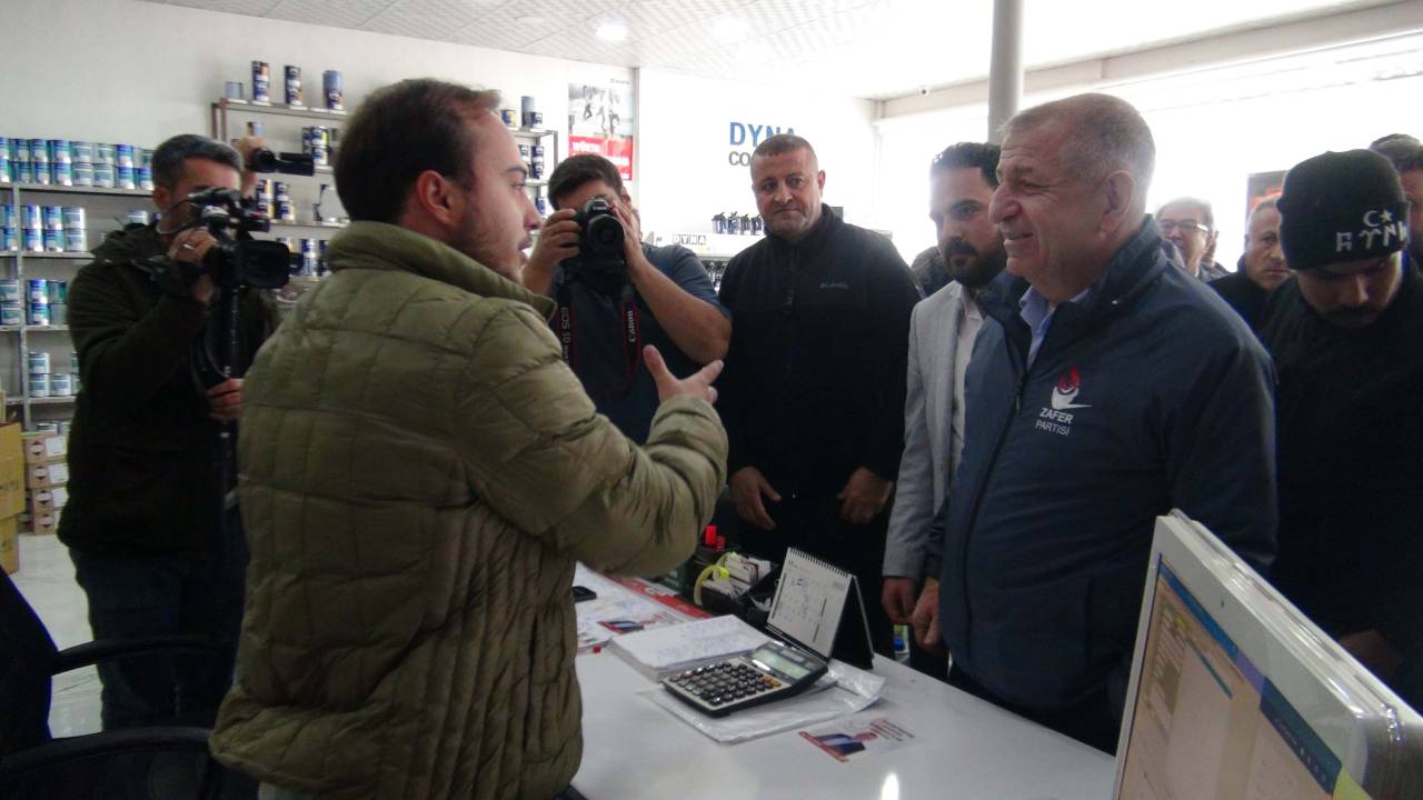 Zafer Partisi lideri Özdağ, Kilis'te