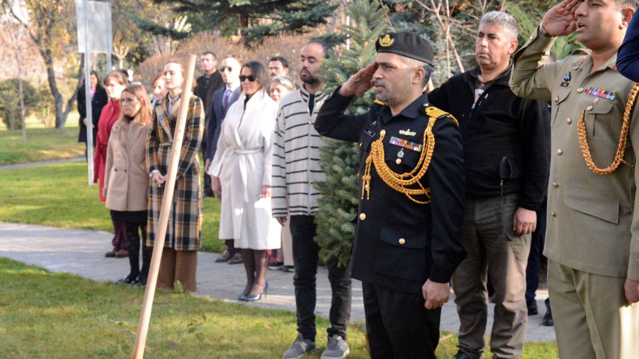 Türkiye-Pakistan ilişkilerinin 75'inci yılı için fidan dikimi