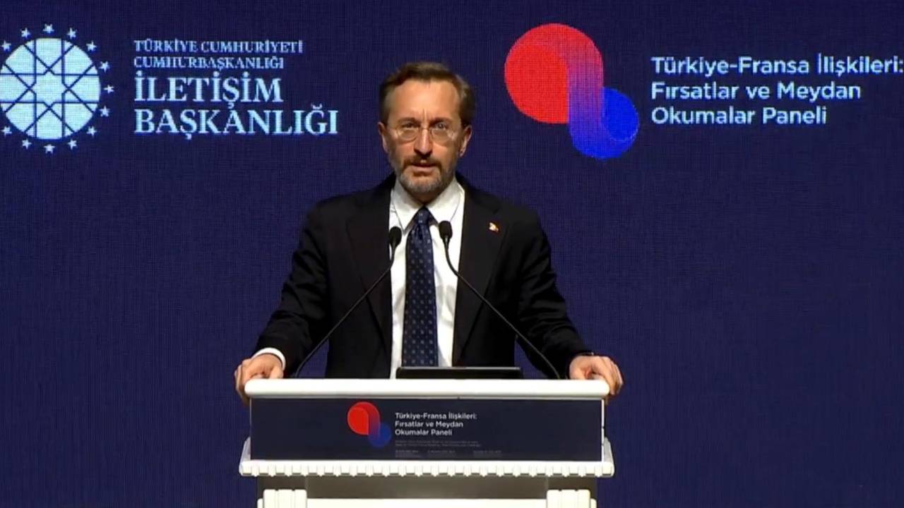 Fahrettin Altun: Türkiye-Fransa ilişkileri siyasi hesaplara kurban edilmemelidir