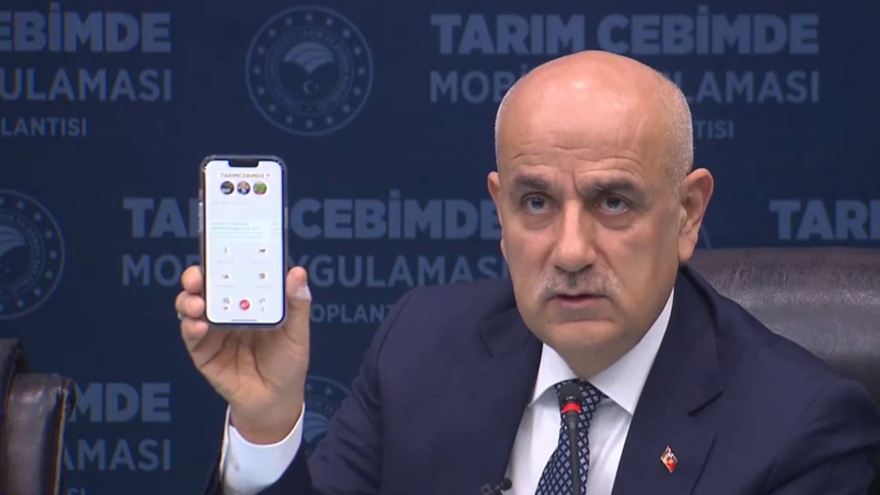 Bakan Kirişci, 'Tarım Cebimde' uygulamasını tanıttı