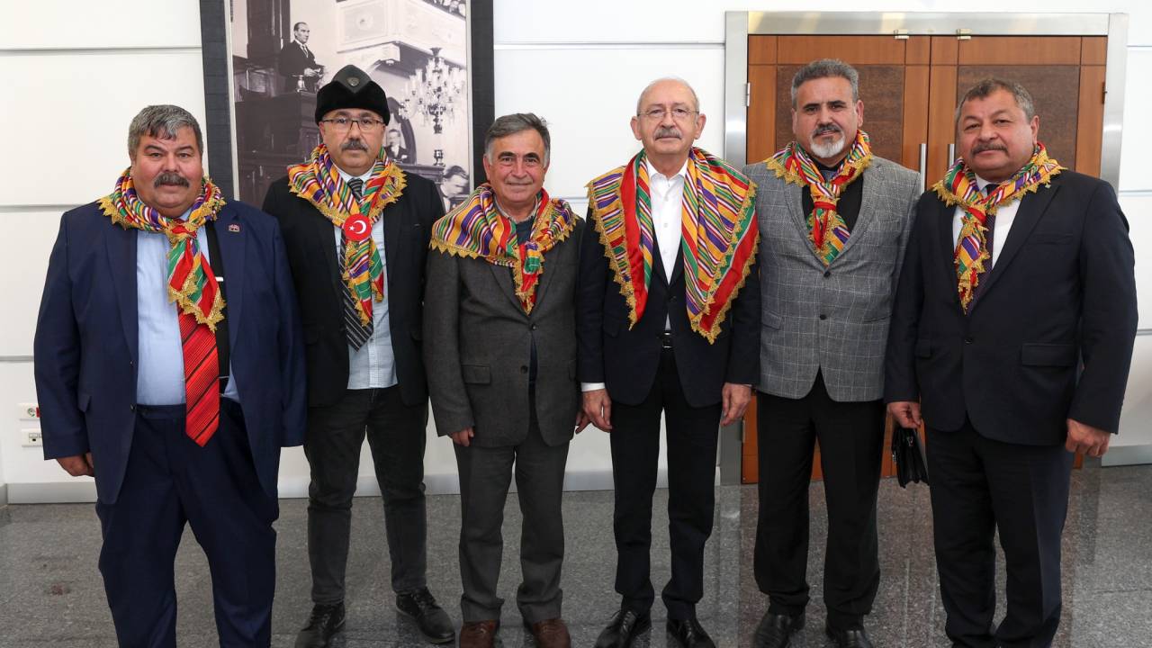 Kılıçdaroğlu, Yörük Türkmen temsilcileri ile görüştü