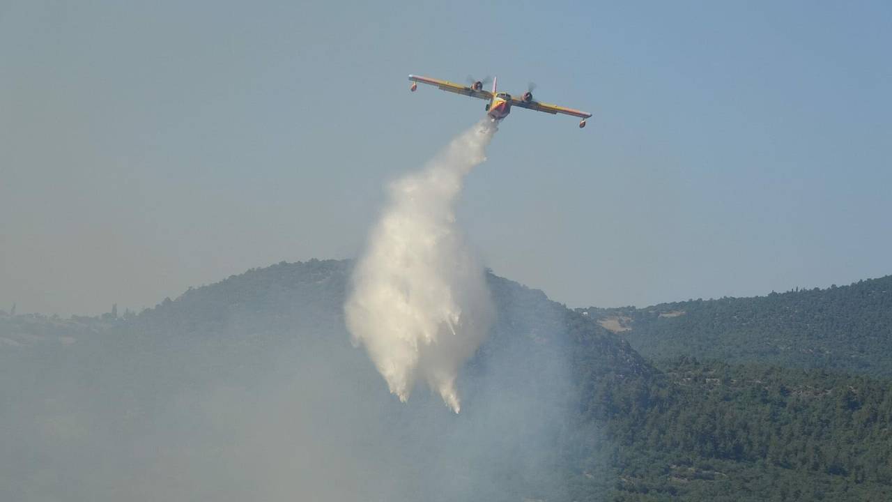 Balıkesir'de Orman Yangını (2)