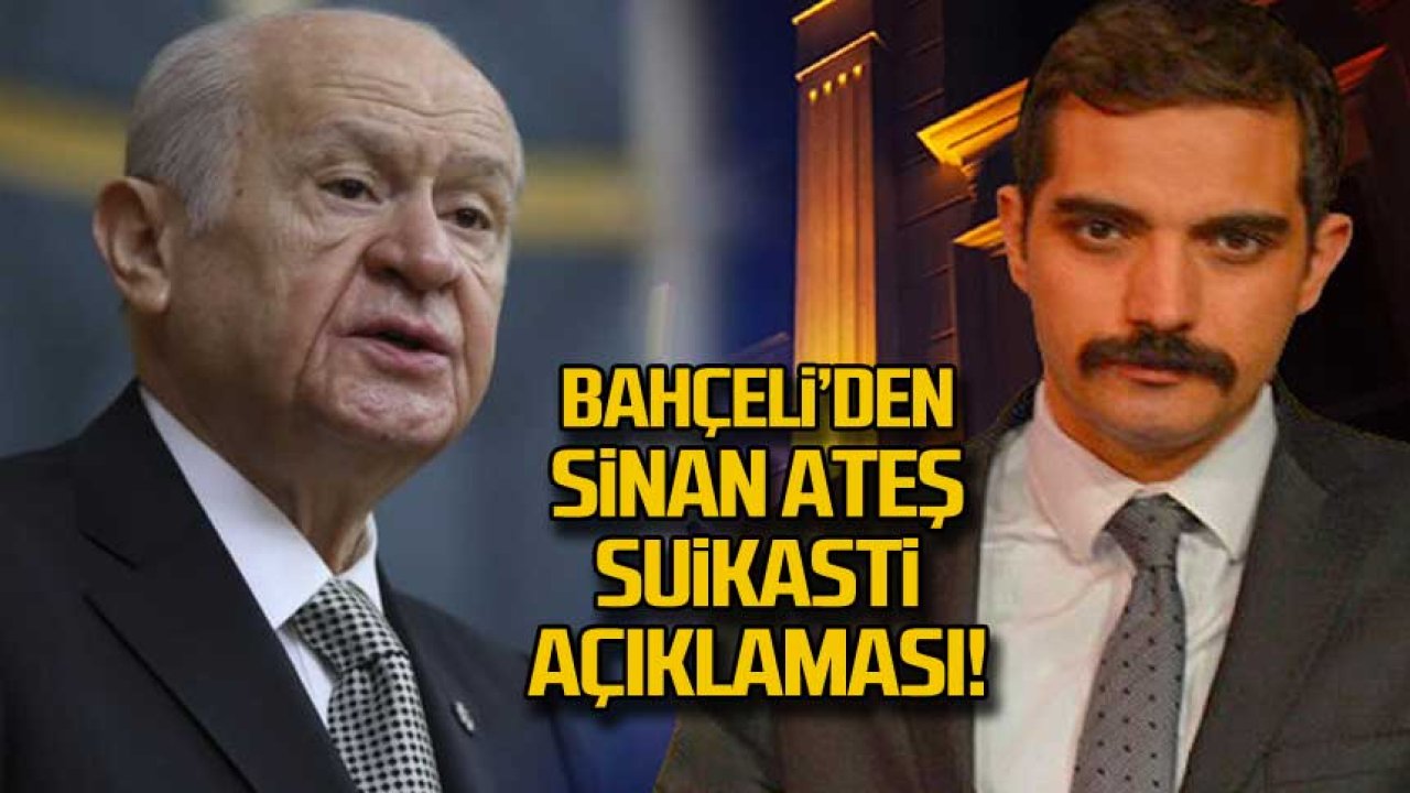 Bahçeli'yi kızdıran Sinan Ateş sorusu! Gazeteciye ağır cevap