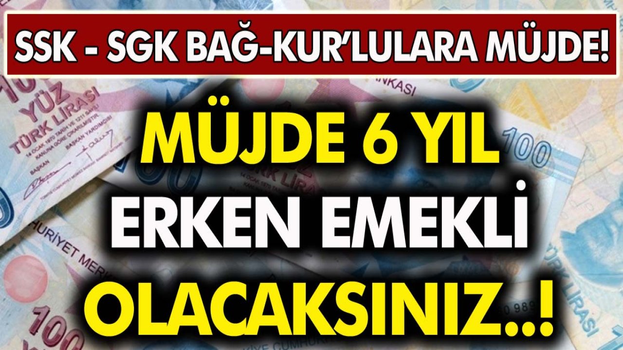 SGK, erken emekli olabilecek meslekleri açıkladı: Siz de erken emekli olabilirsiniz