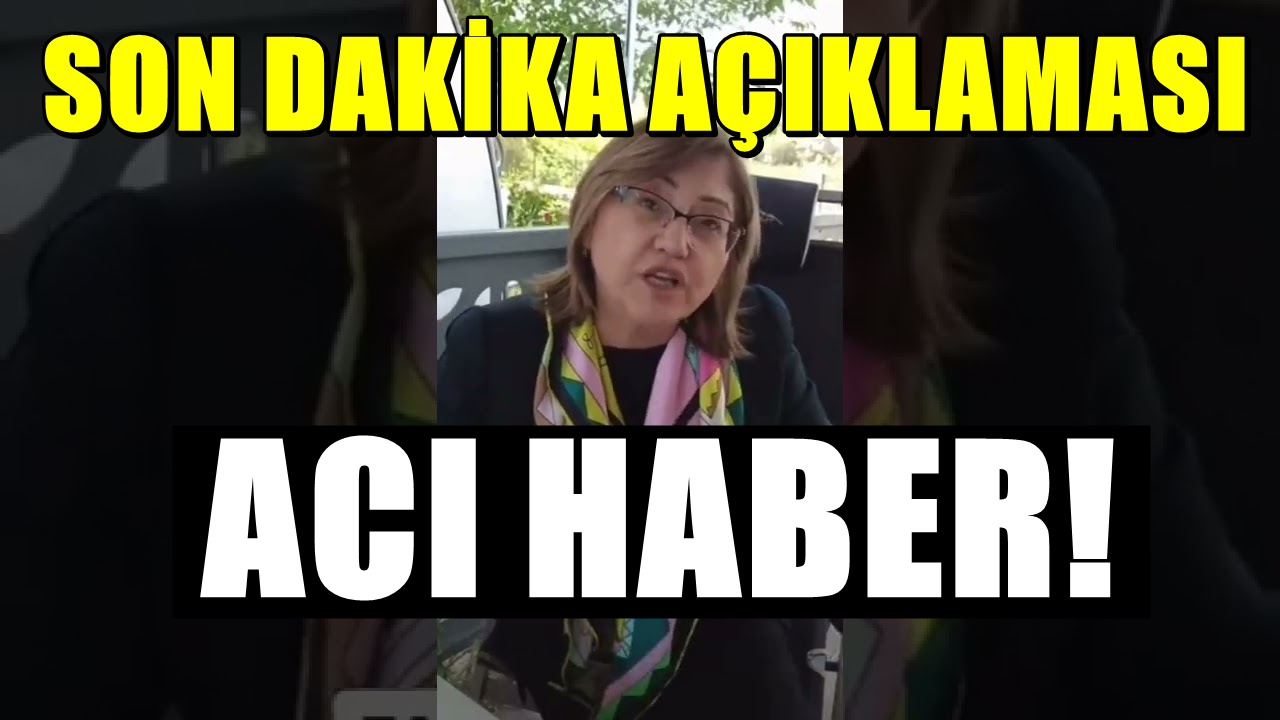 Gaziantep'teki depremin acı bilançosu; Fatma Şahin gerçeği açıkladı