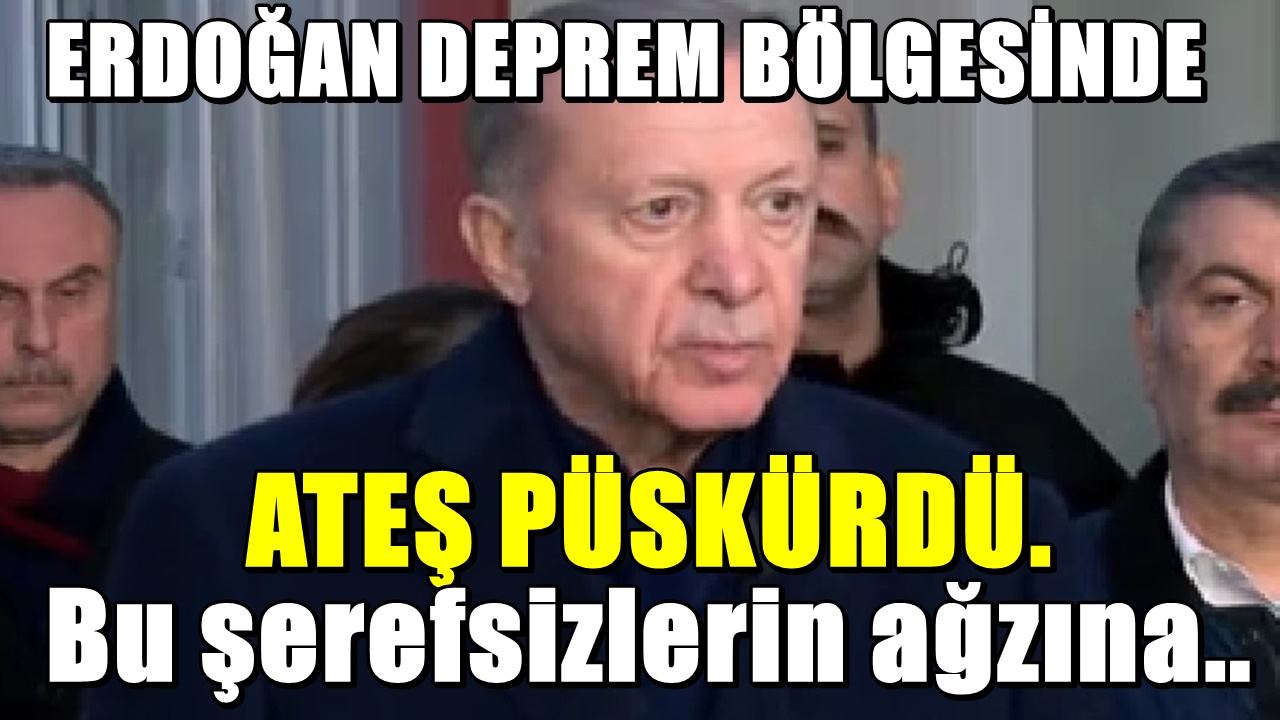 Erdoğan'dan çok ağır sözler! Şerefsizler.. Haysiyetsiz, namussuz kişiler
