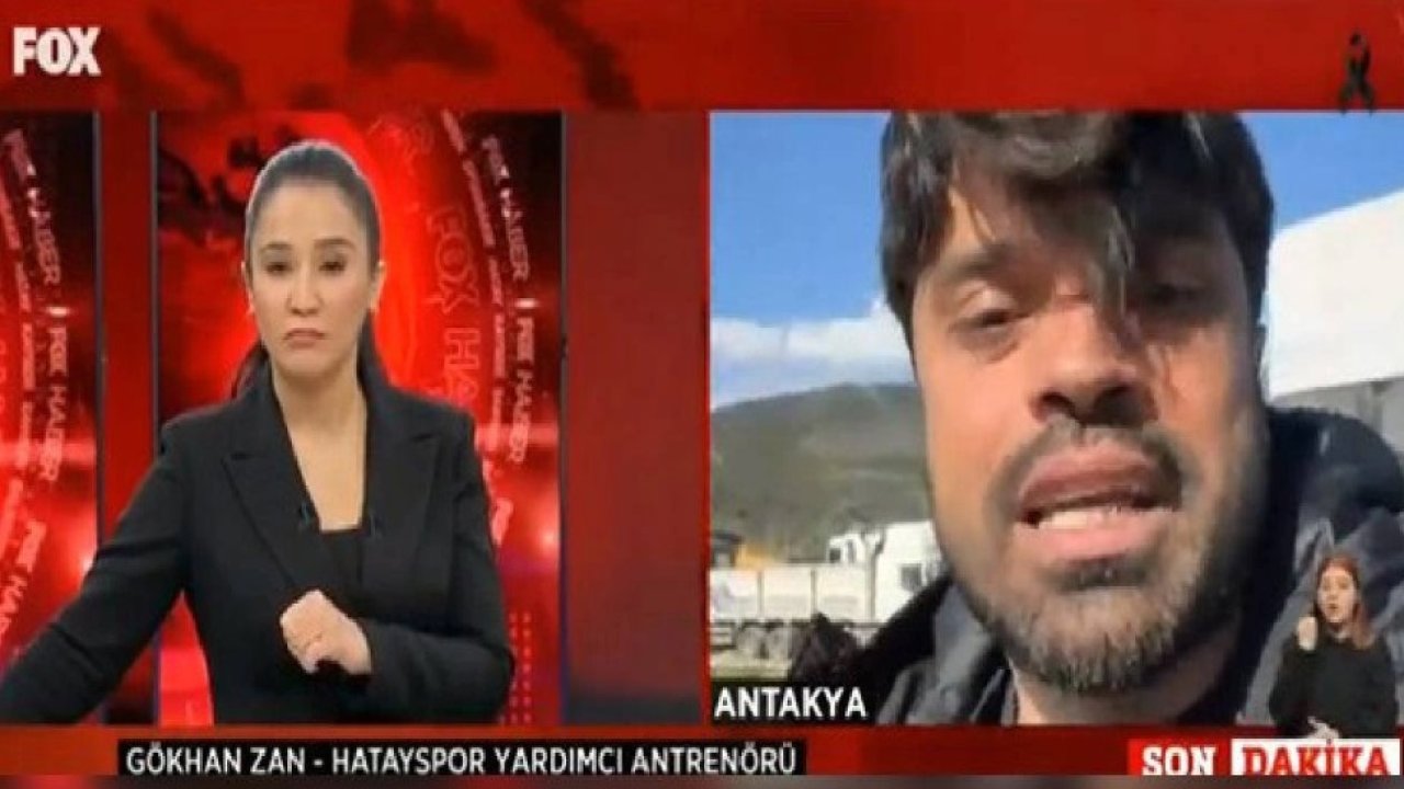 Eski milli futbolcu Gökhan Zan: 'Hatay'da kepçeler boş boş duruyor, talimat bekliyor'
