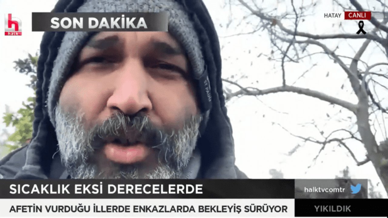 Barış Atay'dan canlı yayında ağlatan sözler! Artık Antakya diye bir yer yok