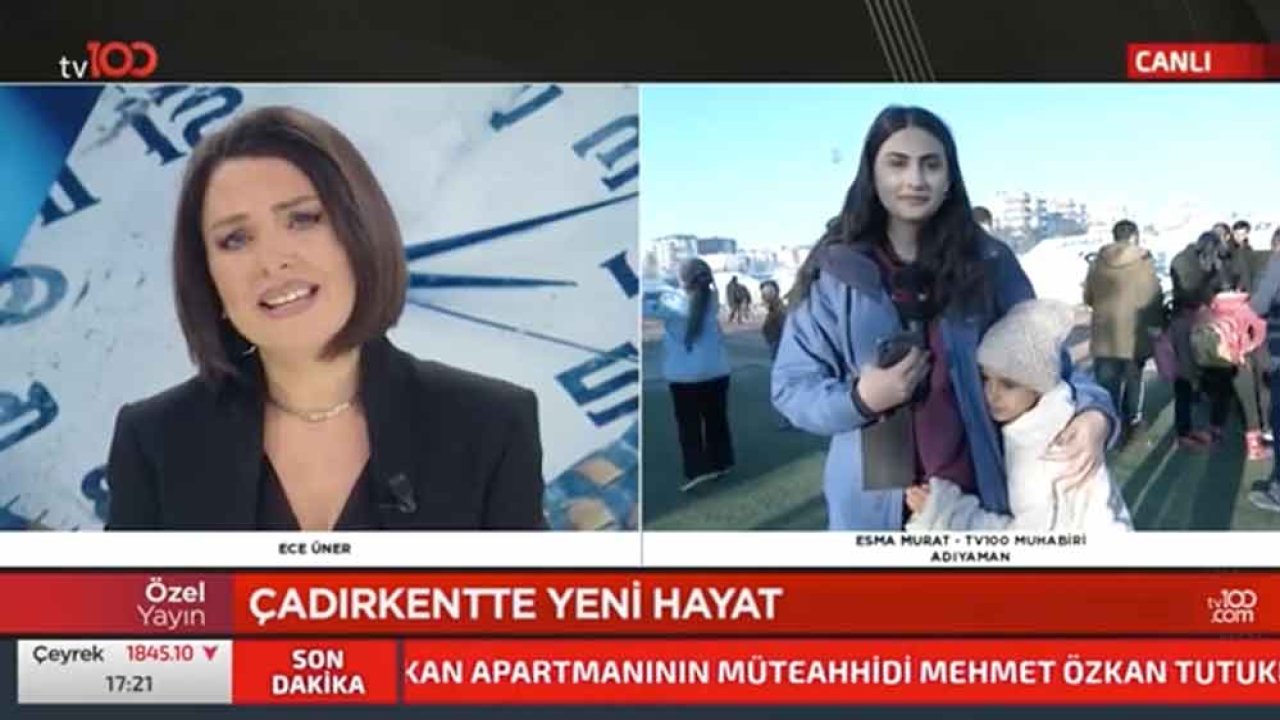 Depremzede çocuğun o anları Ece Üner'i gözyaşlarına boğdu! Stüdyo buz kesti...