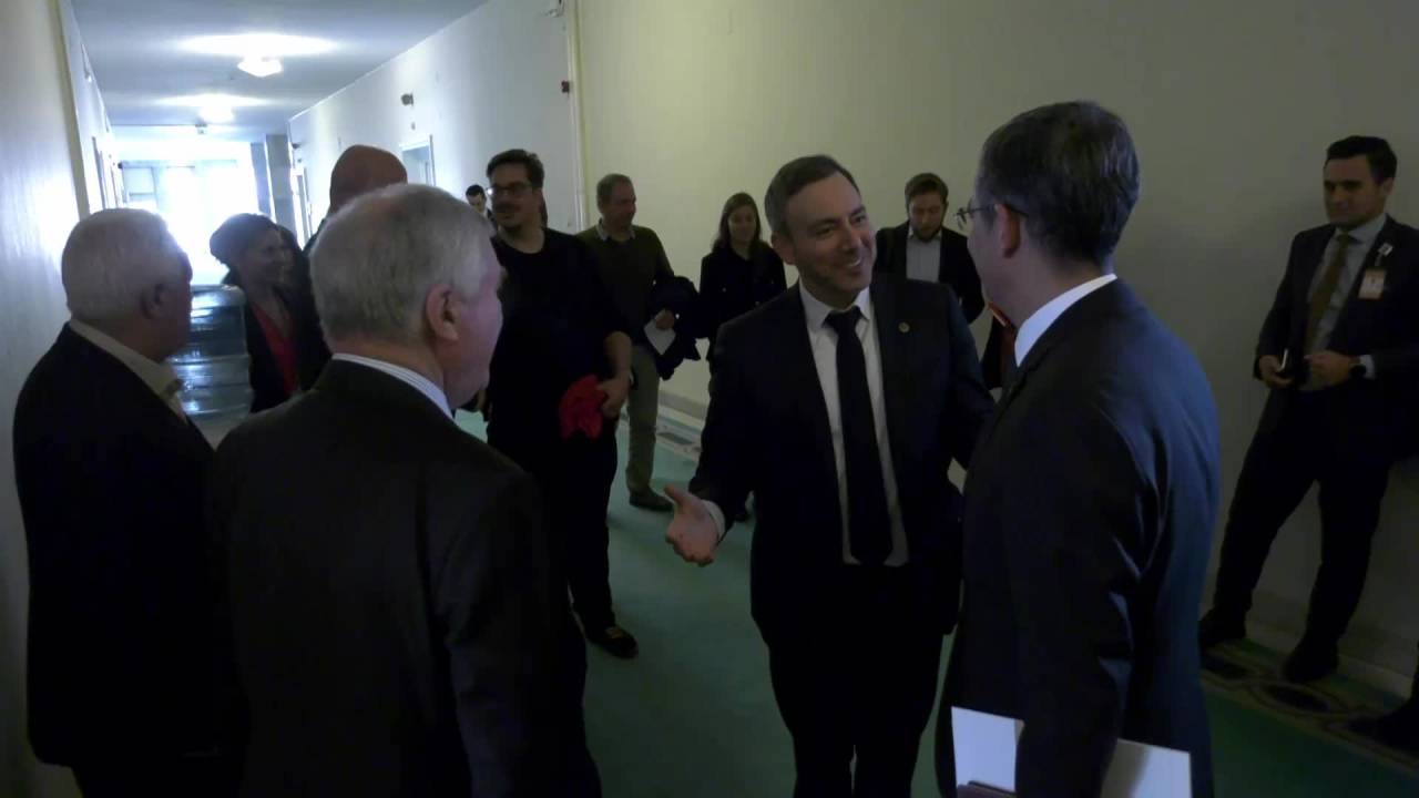 Türkiye-avrupa Birliği Karma Parlamentosu Eş Başkanı Lagodinsky'den Chp Tbmm Grubu’na Geçmiş Olsun Ziyareti