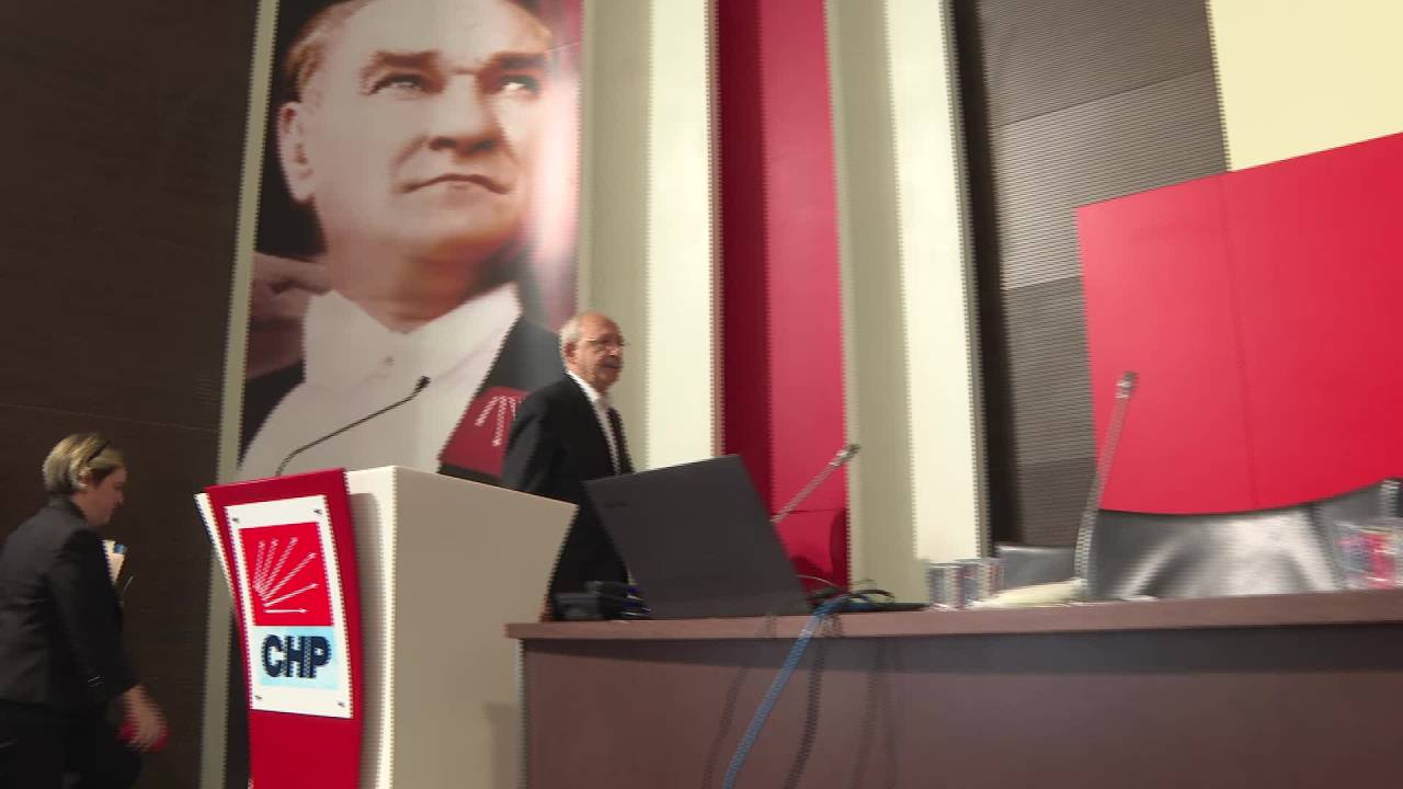 Chp Parti Meclisi, Kemal Kılıçdaroğlu Başkanlığında Toplandı