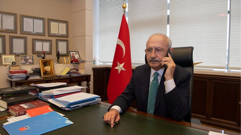 Kemal Kılıçdaroğlu'ndan Erkan Baş'a "Geçmiş Olsun" Telefonu