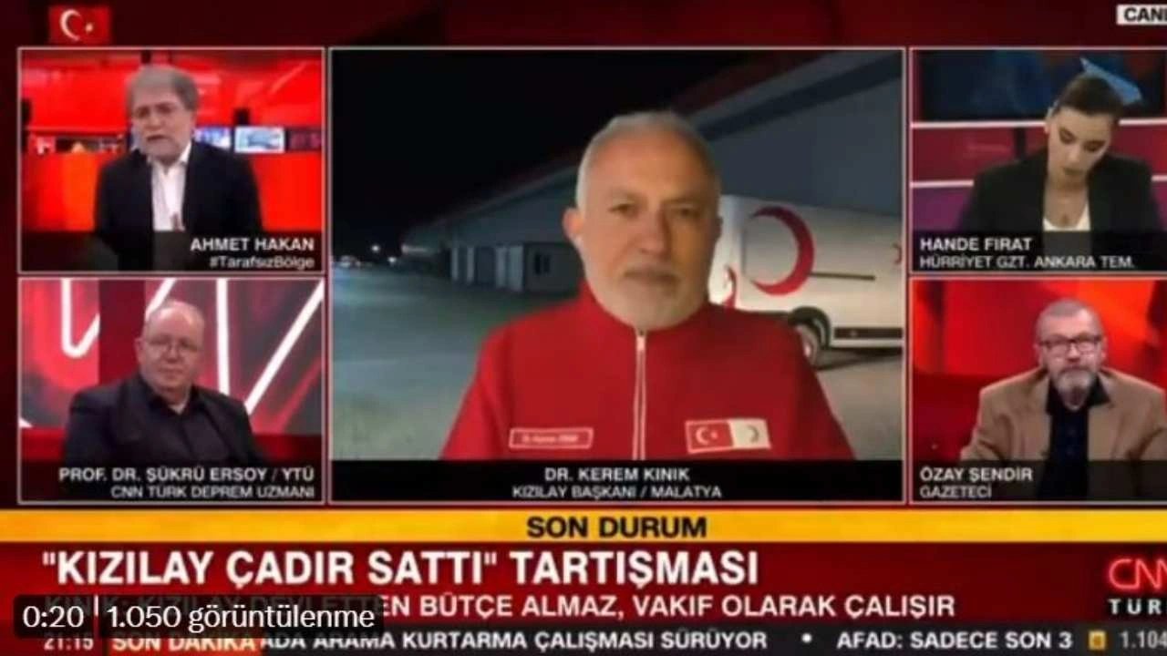 'AHBAP'ın parasını iade edin' diyen Ahmet Hakan'a Kerem Kınık'tan alay eder gibi yanıt