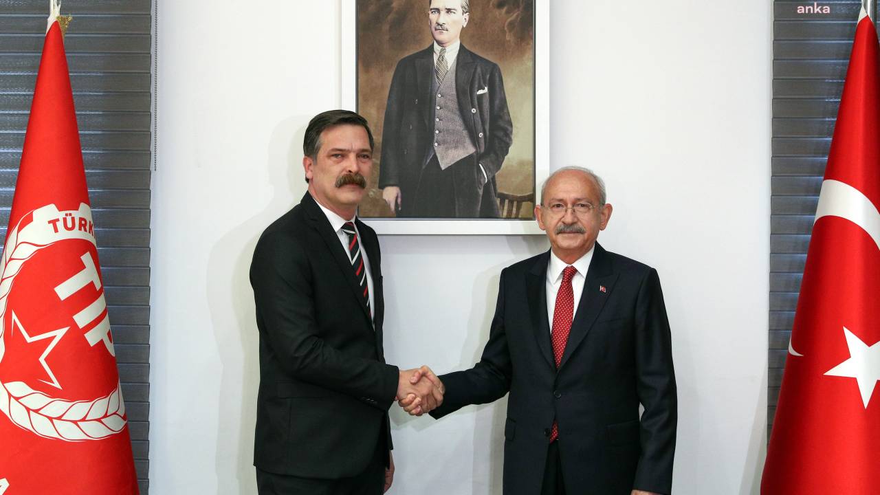 Chp Lideri Kılıçdaroğlu, Tip Genel Başkanı Erkan Baş İle Tbmm'de Görüştü