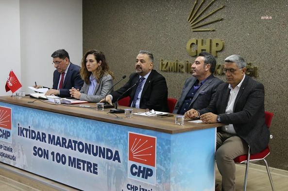 Chp'nin İzmir’deki İlçe Başkanları 'Seçim' Gündemiyle Toplandı