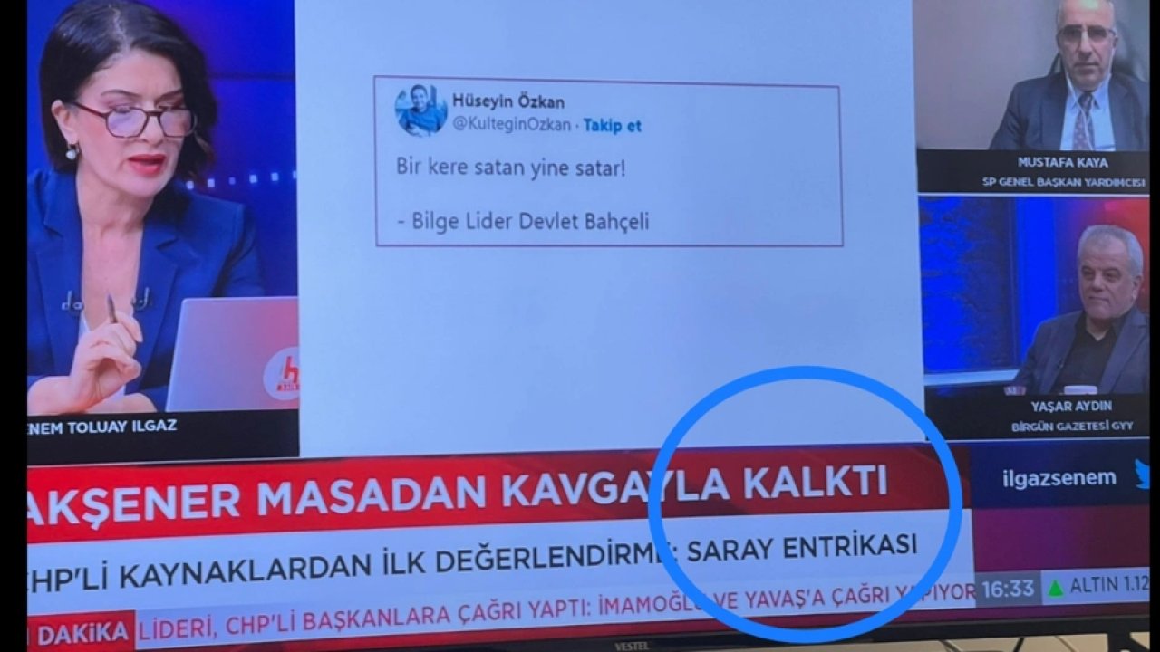 Halk TV canlı yayınında İYİ Partili Bilge Yılmaz'dan Halk TV'ye sert eleştiri