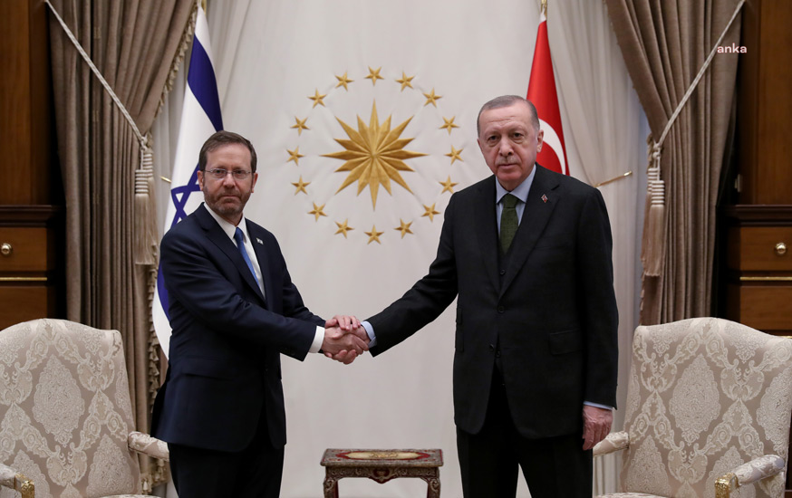 Cumhurbaşkanı Erdoğan, Dün Akşam İsrail Cumhurbaşkanı Herzog İle Telefonda Görüştü