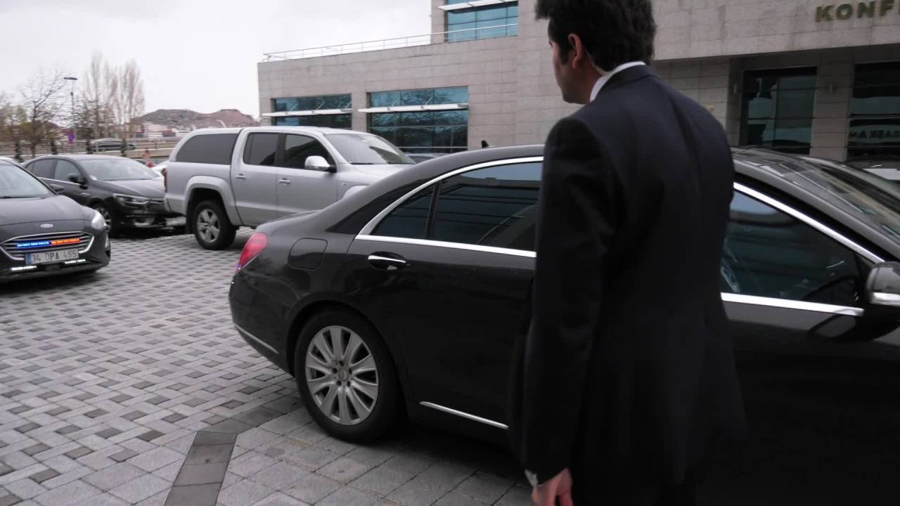 Ahmet Davutoğlu, Mansur Yavaş’ı Ziyaret Etti