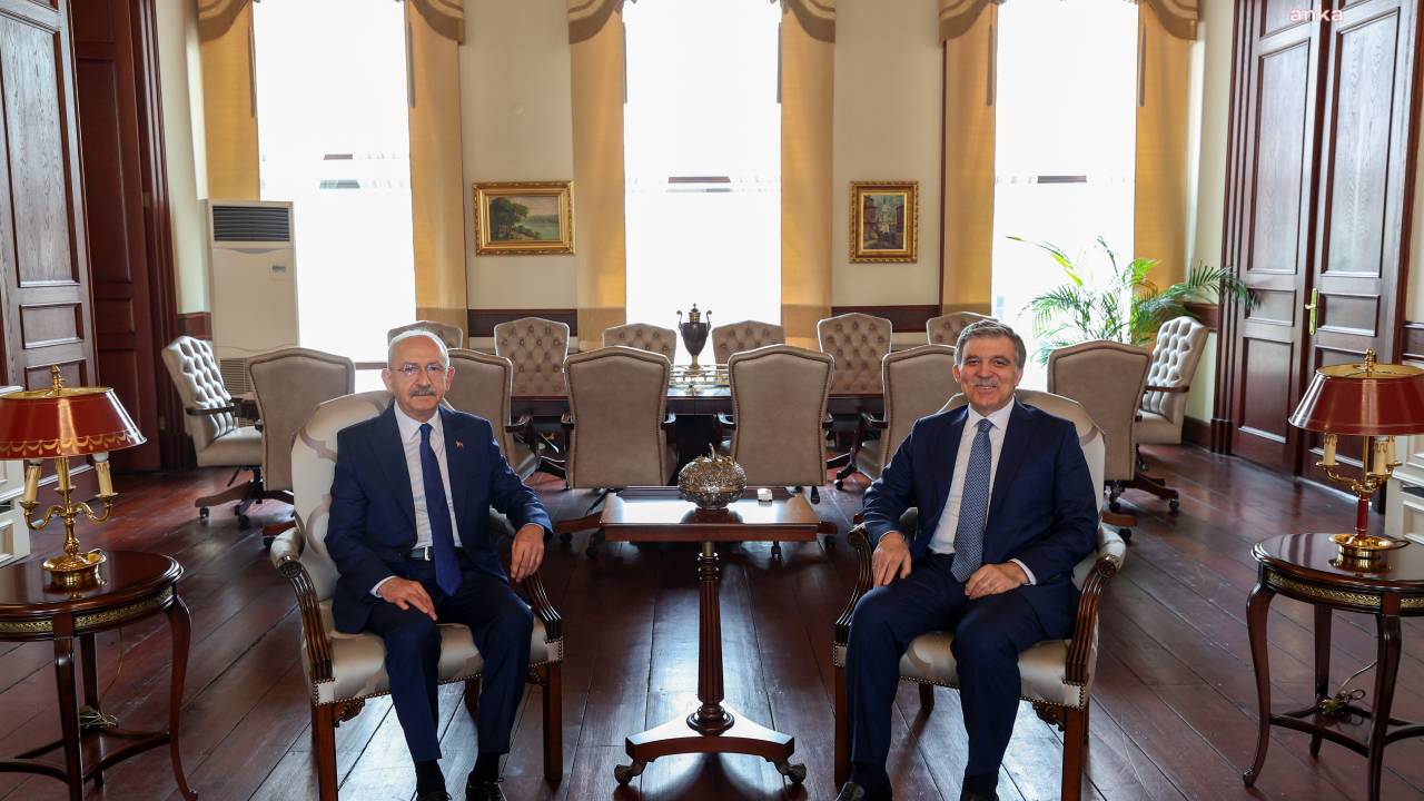 Millet İttifakı Cumhurbaşkanı Adayı Kılıçdaroğlu, 11. Cumhurbaşkanı Abdullah Gül İle Görüştü