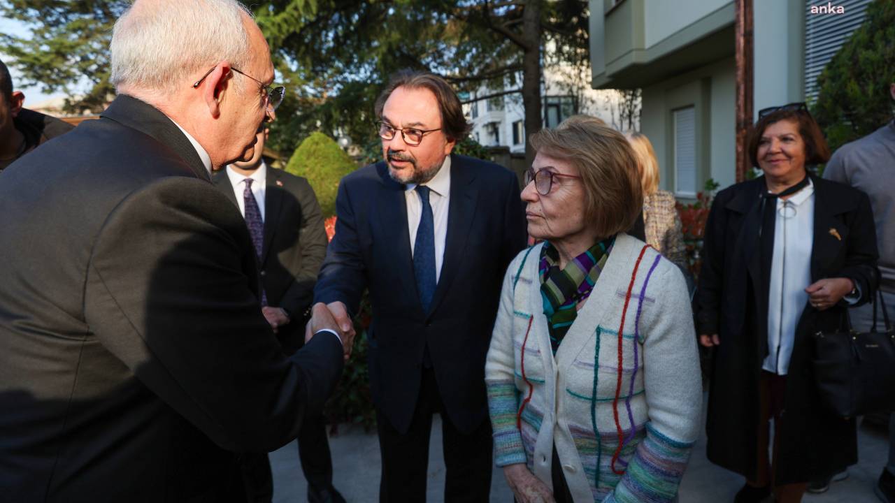 Cumhurbaşkanı Adayı Kılıçdaroğlu’ndan Ersin Arıoğlu’nun Ailesine Taziye Ziyareti