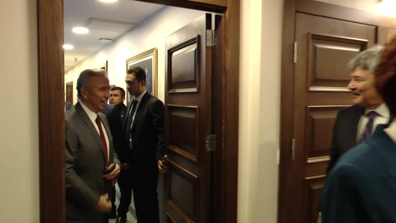 Meral Akşener, Ankara Büyükşehir Belediye Başkanı Mansur Yavaş İle Görüştü