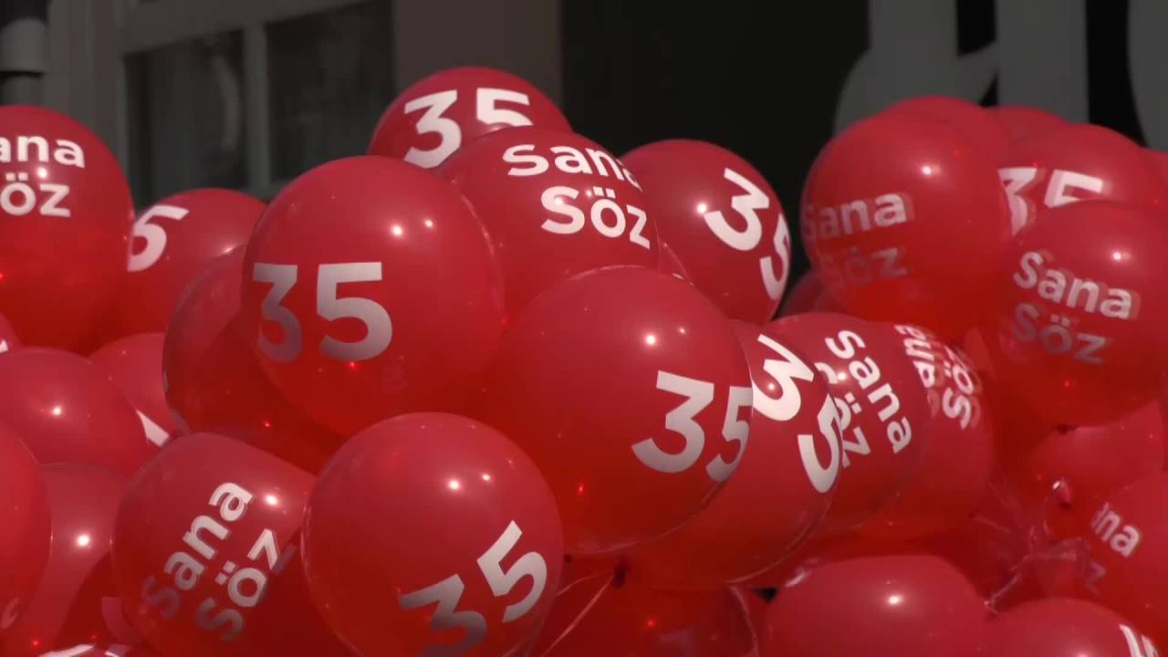 İzmir’de Chp’li Gençlerden Balonlu Eylem: “15 Mayıs Sabahı ‘Günaydın Yaşamak’ Diye Haykıracağız Hep Birlikte…”