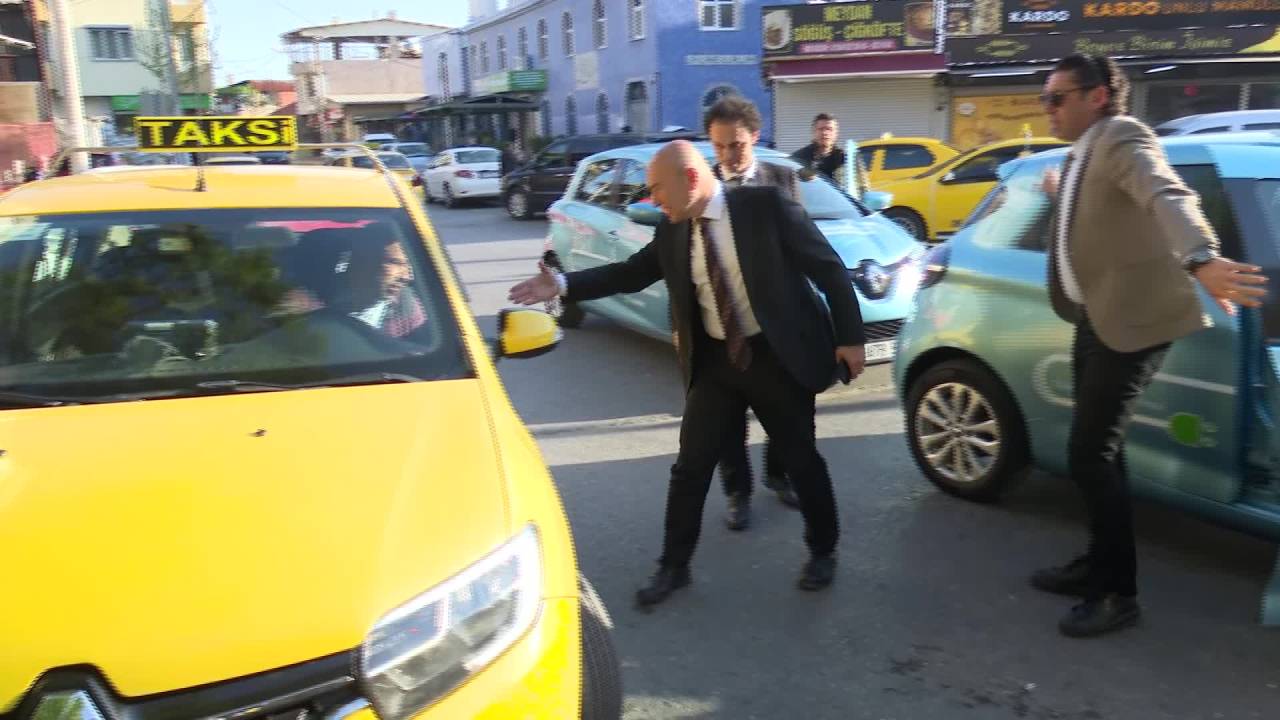 Tunç Soyer, Haftaya Toros'ta Taksicilerle Başladı