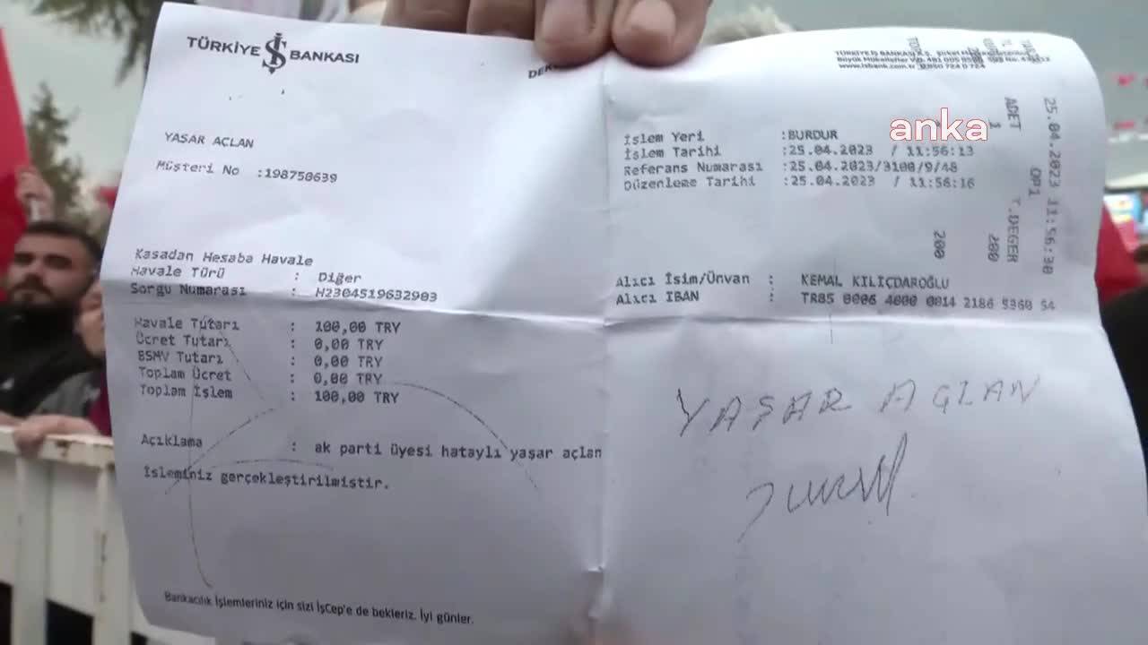 Hataylı Vatandaş, Kılıçdaroğlu’nun Seçim Kampanyasına 100 Lira Bağışladı: "Ak Partili Olduk Da Ne Oldu?"