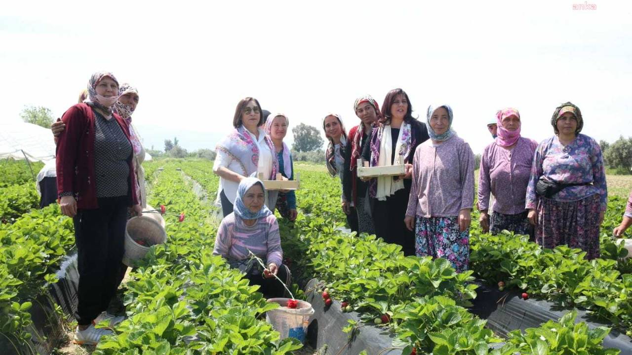 Aydın Büyükşehir Belediye Başkanı Çerçioğlu Ve Selvi Kılıçdaroğlu, 1 Mayıs’ta Emekçi Kadınlarla Buluştu