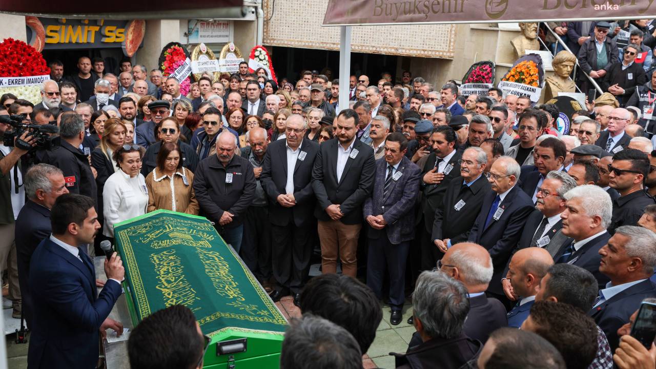 Kılıçdaroğlu’nun Eşi Selvi Kılıçdaroğlu’nun Ağabeyi Hüseyin Özdağ, Eskişehir’de Son Yolculuğuna Uğurlandı