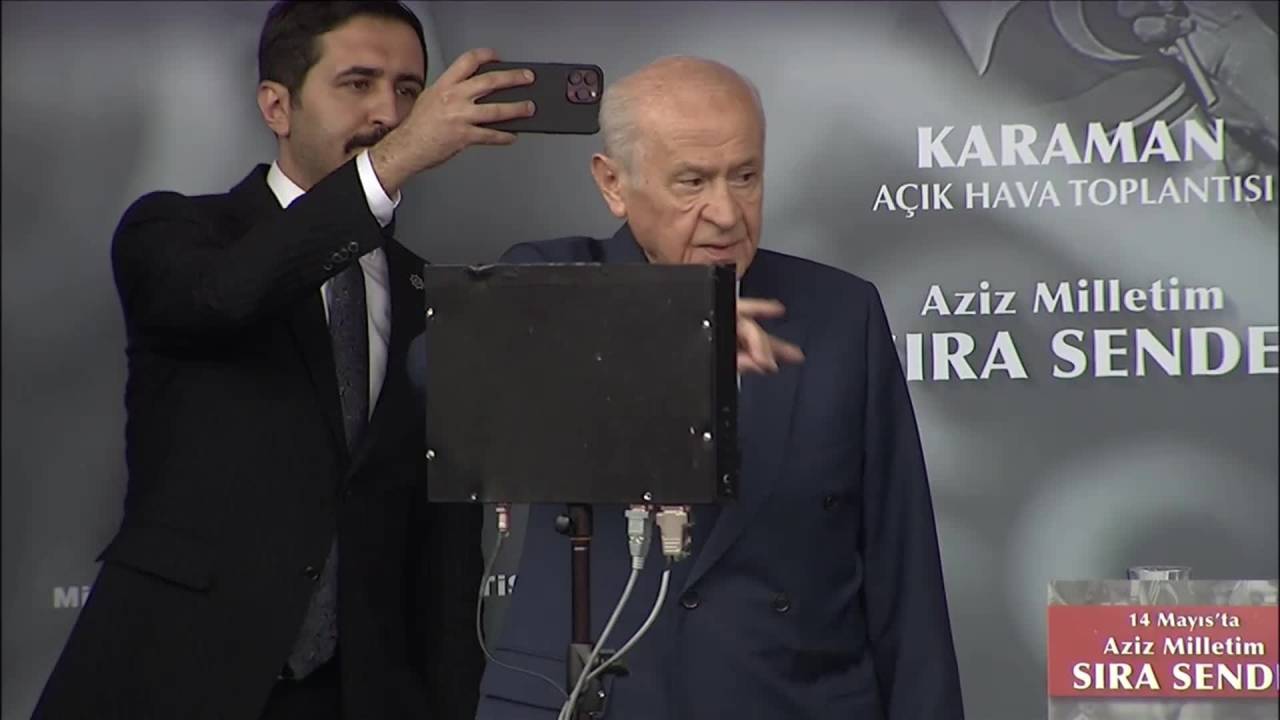 Devlet Bahçeli: "Türkiye'ye Yön Veremezler, Türkiye'yi Sömürge Ülkesi Haline Getiremezler"