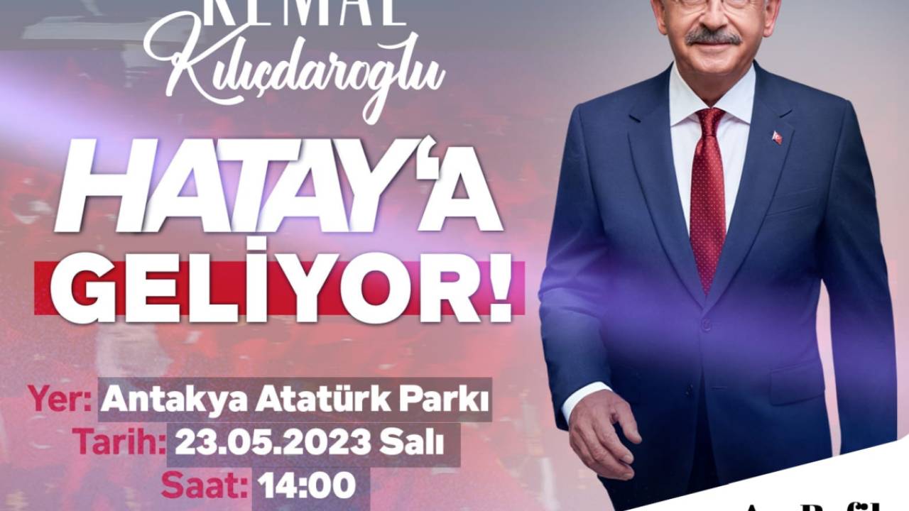Samandağ Belediye Başkanı Eryılmaz’dan Kılıçdaroğlu'nun Hatay Ziyaretine Davet