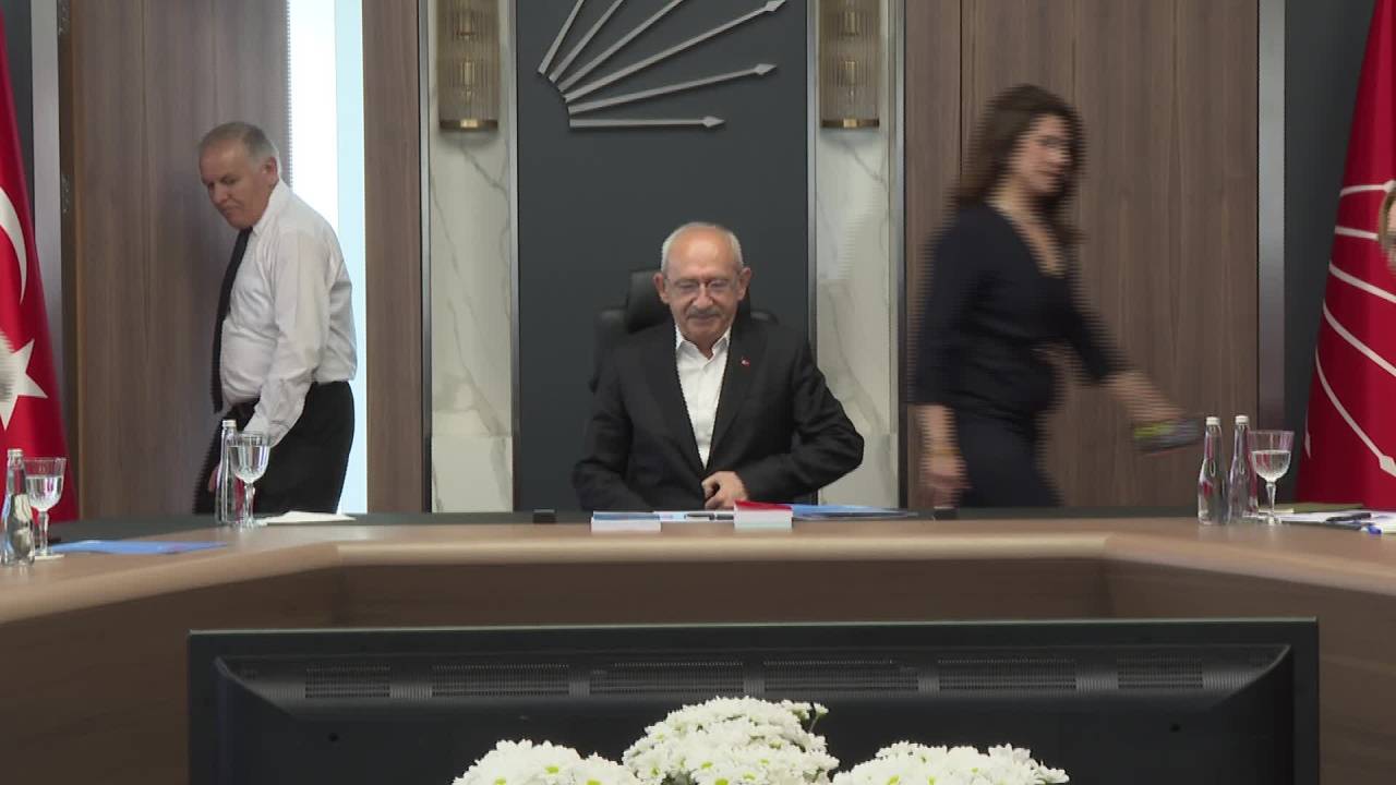 Chp’nin Yeni Myk'sı, İlk Toplantısını Yaptı