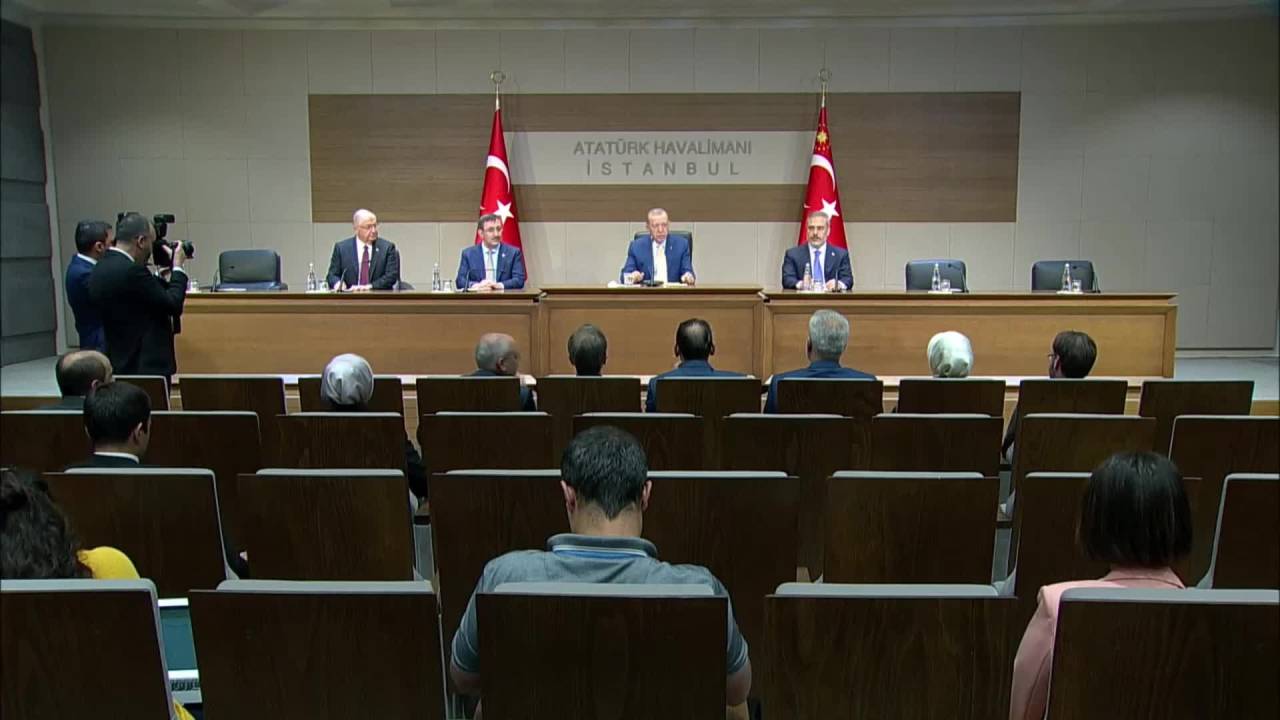 Erdoğan: "Önce Gelin Türkiye’nin Ab’de Önünü Açın, Ondan Sonra Biz De İsveç’in Önünü Açalım"