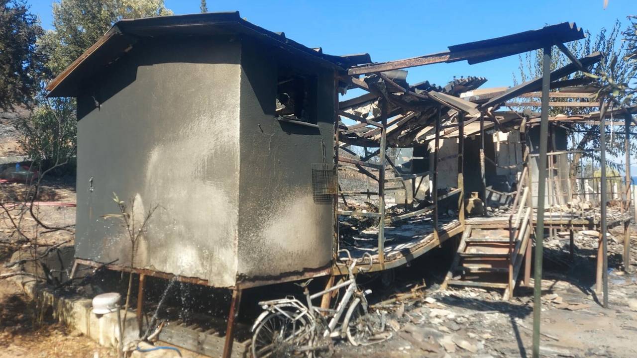 İzmir Seferihisar'da Orman Yangını (4)