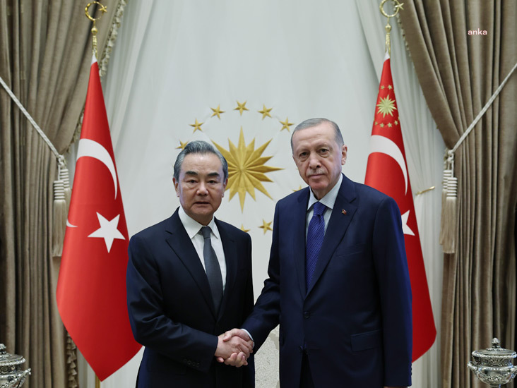 Cumhurbaşkanı Erdoğan, Çin Dışişleri Bakanı Yi İle Görüştü