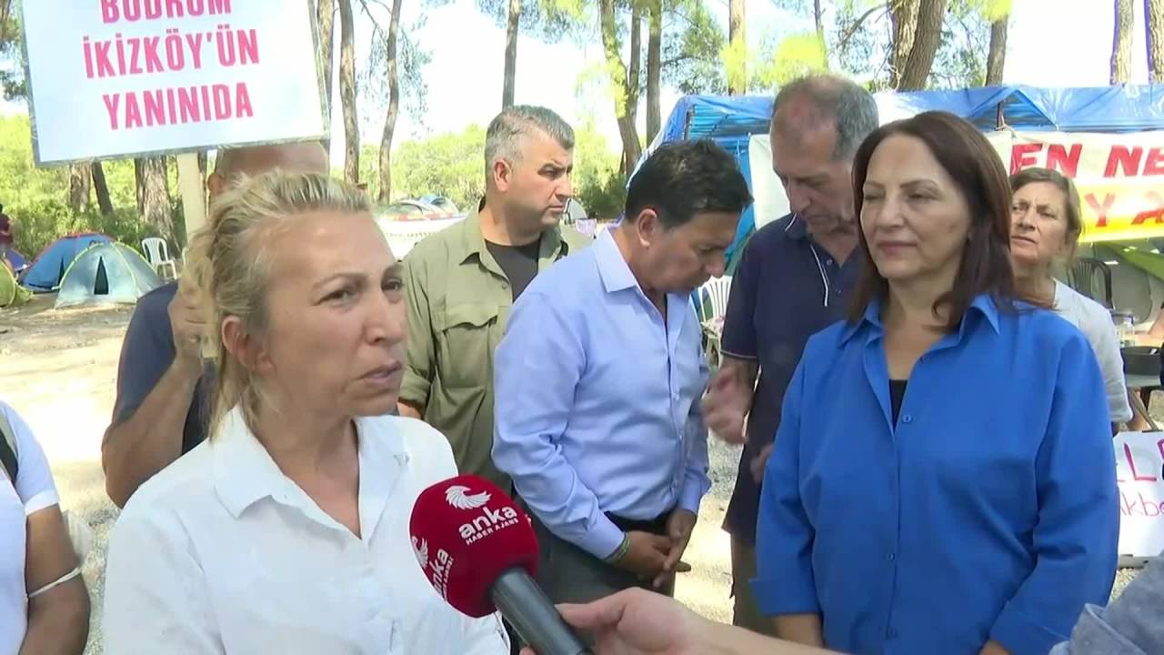 Chp Milletvekilleri Akbelen’de… Aliye Timisi Ersever: “Bu Doğa Mutlaka Bize Bir Ders Verecek”