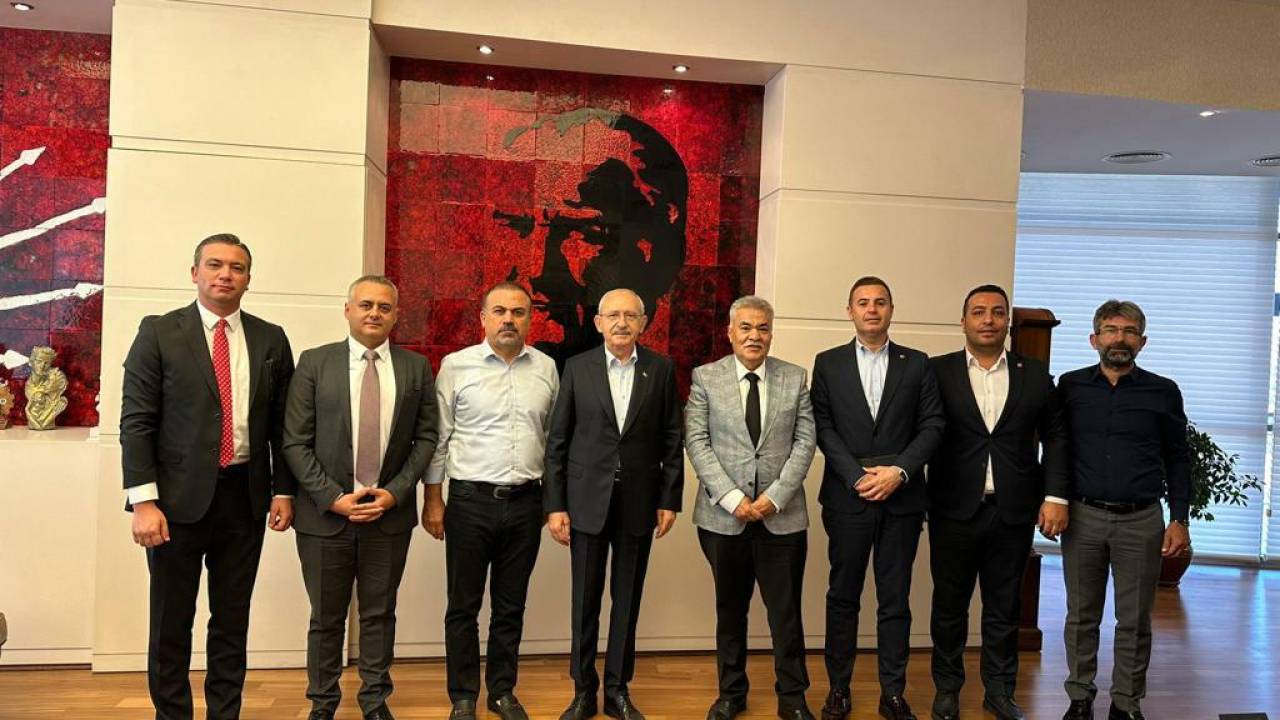 Başkan Tekin, Chp Lideri Kılıçdaroğlu'nu Ziyaret Etti